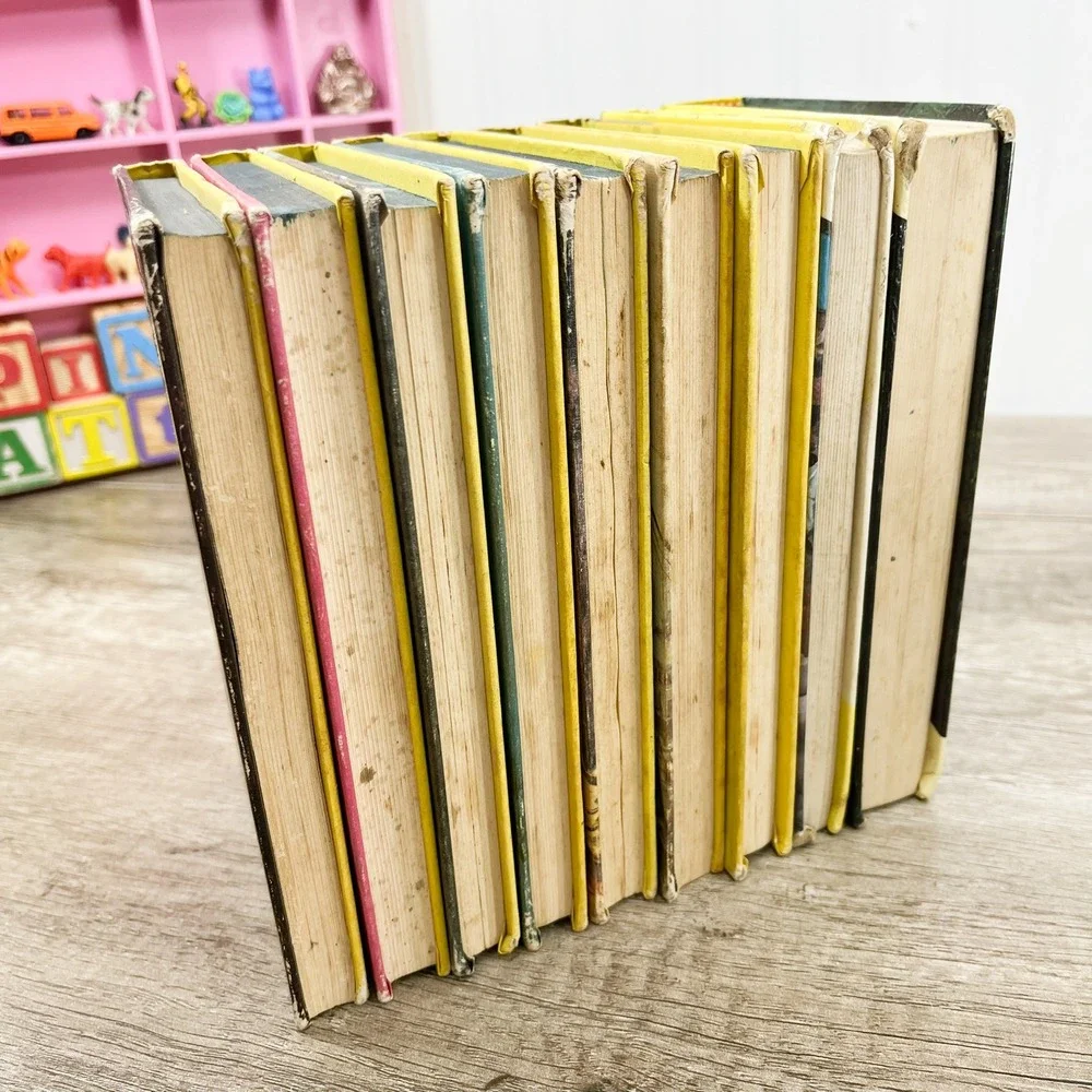Nancy‎ Drew Mystery Stories Lot 9 Vintage Hardcover Books Carolyn Keene Grosset